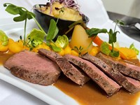 Magret de canard au miel et poivre de Szechuan